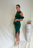 Vestido de maternidad, Ágata verde oscuro