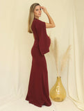 Vestido de maternidad Carola, vino