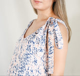 Vestido maternidad y lactancia, Fabiola amina salmón