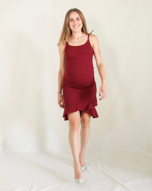 Vestido de maternidad Layla, Vino