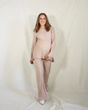 Conjunto de maternidad Cinthya, beige caliente