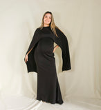 Vestido de maternidad Aline, negro