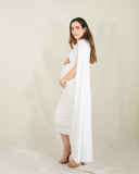 Vestido de maternidad, Liza ivory brilloso