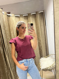 Blusa lactancia Andy vino algodón