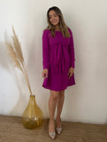 Vestido de maternidad y lactancia Romina Mulberry