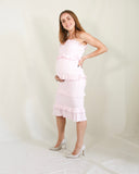 Vestido de maternidad, Brunette rosa bebé