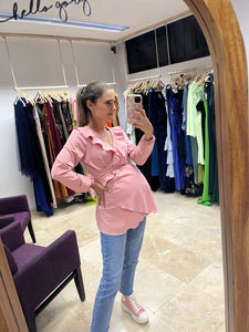 Blusa Franchesca rosa