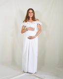 Vestido de maternidad Dayana ivory