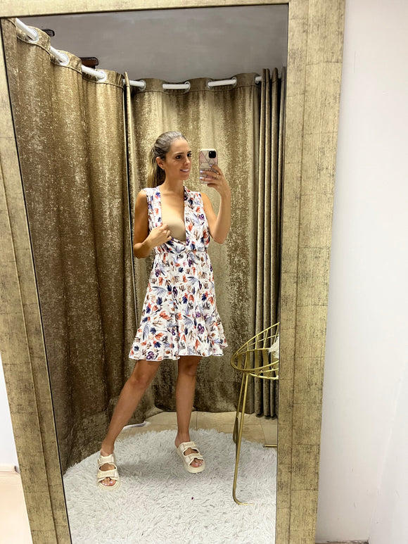 Vestido de lactancia, Zara acuarela