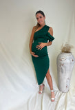Vestido de maternidad, Ágata verde oscuro