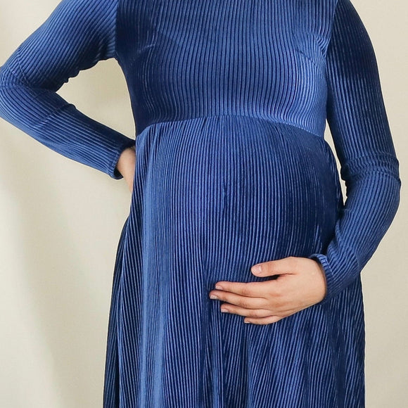 Tela azul terciopelo
