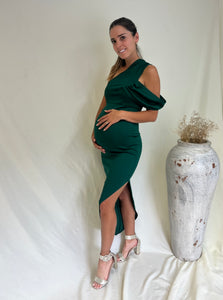 Vestido de maternidad, Ágata verde oscuro