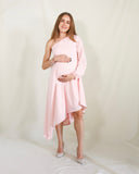 Vestido maternidad Samantha, rosa claro