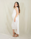Vestido de maternidad, Liza ivory brilloso