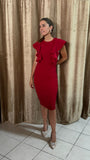 Vestido de lactancia, Marisela rojo ponti