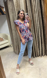 Blusa de lactancia/maternidad, Bertha brissa red