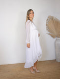 Vestido de Maternidad, Sofia/Carlota ivory bolitas