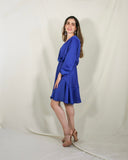 Vestido de lactancia, Zara Azul Rey mangas largas