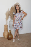 Vestido de maternidad y lactancia, acuarela