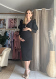 Vestido maternidad Yuridia Negro