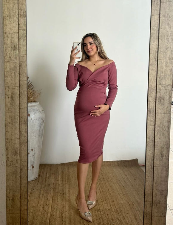 Vestido de maternidad quemado, RittaYuridia