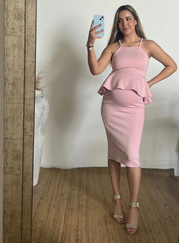 Conjunto de maternidad, Rosa claro neopreno
