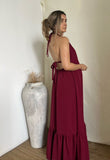 Vestido de maternidad Elisa, vino