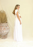 Vestido de Maternidad, Dalia blanco M