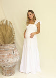 Vestido de Maternidad, Dalia blanco M