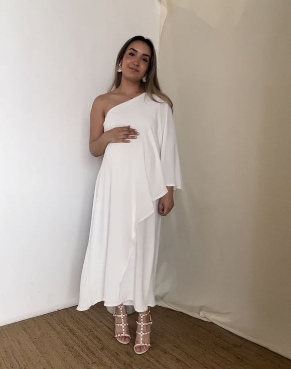 Vestido de maternidad Ilya Blanco Cey