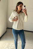 Sueter/blusa Daniela ivory