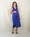 Vestido de maternidad, Dinora azul rey