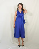 Vestido de maternidad, Dinora azul rey