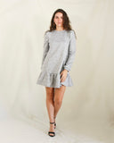 Vestido maternidad y lactancia, Lourdes gris caliente