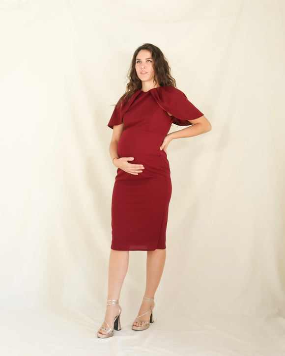 Vestido de maternidad, Anastacia vino corto