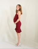 Vestido de maternidad Layla, Vino CH
