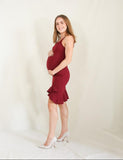 Vestido de maternidad Layla, Vino CH
