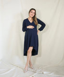Vestido de Maternidad, Sofia/Carlota azul