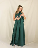 Vestido Ariel de maternidad y lactancia verde medellín