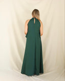 Vestido Ariel de maternidad y lactancia verde medellín