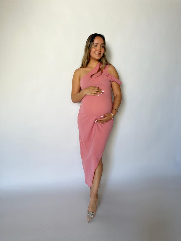 Vestido de maternidad, Ágata rosa CH