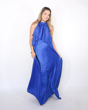 Vestido Ariel de maternidad y lactancia azul rey