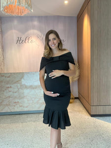Vestido de maternidad, Lluvia negro