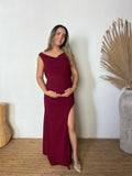 Vestido de maternidad Anahi, vino