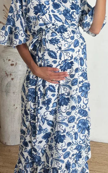 Tela mandala azul