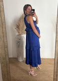 Vestido de maternidad, Victoria azul rey