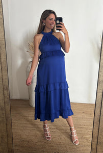 Vestido de maternidad, Victoria azul rey