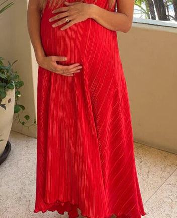 Tela rojo corrugado
