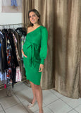Vestido de maternidad stretch una manga