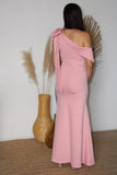 Vestido de maternidad Roberta, rosa claro ponti